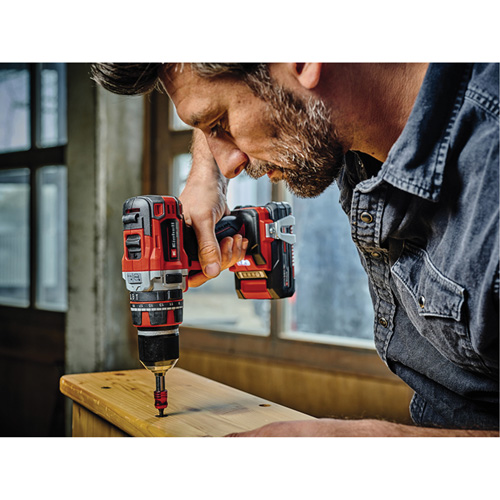 Professional Cordless Hammer Drill/Driver Kit, 1/2" Chuck, 18 V Nuna Depot Inc.