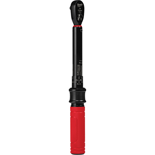 Cl&eacute; dynamom&eacute;trique, &agrave; cliquer, Entraînement 1/4" carr&eacute;, 4,5 - 22,6 Nm/40 - 200 lb-po Nuna Depot Inc.