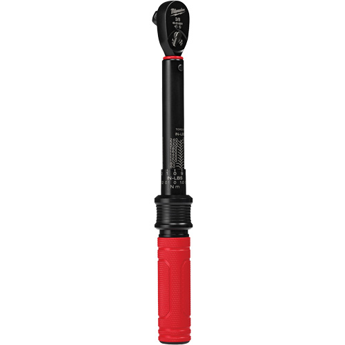 Cl&eacute; dynamom&eacute;trique, &agrave; cliquer, Entraînement 3/8" carr&eacute;, 5,6 - 28,2 Nm/50 - 250 lb-po Nuna Depot Inc.