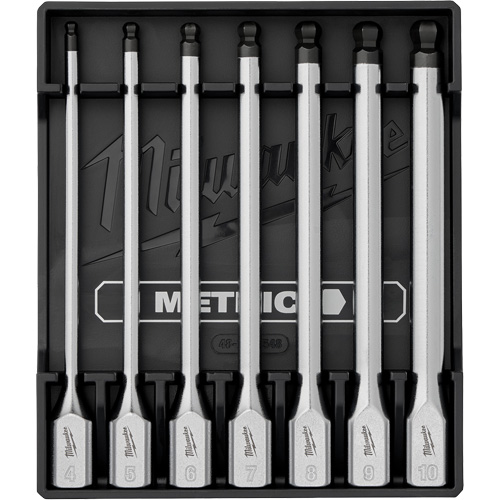 Long Metric Bit Socket Set, Hex Ball, 3/8" Drive, 7 Pcs Nuna Depot Inc.