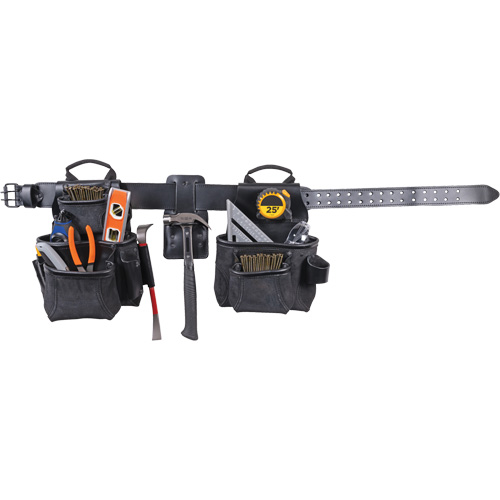 Ensemble de tabliers robustes Phantom 4 morceaux, Cuir, Noir Nuna Depot Inc.