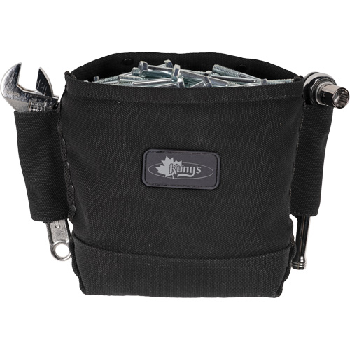 Phantom Collection Nut & Bolt Bag with 2 Sleeves, Canvas, 3 Pockets, Black Nuna Depot Inc.