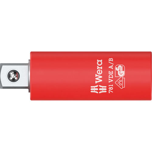 Adaptateur isol&eacute; VDE A/B, Prise 1/4", Douille 3/8", 2,78" lo, Sph&eacute;rique Nuna Depot Inc.
