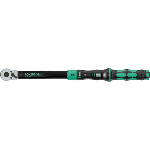 Adjustable Click-Torque Lock C 3 Torque Wrench with Torque Lock Function, Click, 1/2" Square Drive, 30 - 146 lbf. Ft Nuna Depot Inc.