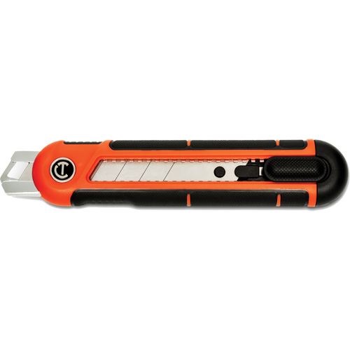 25mm Snap Off Blade Retractable Knife, Steel, Plastic Handle Nuna Depot Inc.