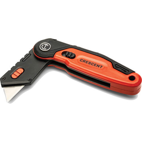 Folding Utility Knife, 1" Blade, Steel Blade, Aluminum Handle Nuna Depot Inc.
