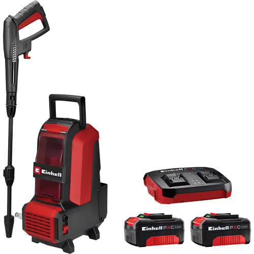 Cordless High Pressure Cleaner with 4Ah PXC Battery & Charger Starter Kit, Battery Powered, 1522 PSI, 1.23 GPM Nuna Depot Inc.