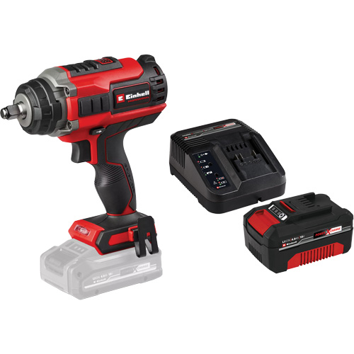 Cl&eacute; &agrave; chocs professionnelle sans fil avec batterie 4 Ah PXC et ensemble de d&eacute;part de chargeur, 18 V, Mandrin 1/2" Nuna Depot Inc.