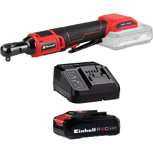 Cl&eacute; &agrave; cliquet sans fil avec batterie 2,5 Ah PXC et ensemble chargeur de d&eacute;part Nuna Depot Inc.
