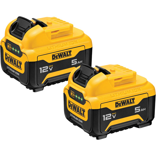 Max* Battery Packs, Lithium-Ion, 12 V, 5 Ah Nuna Depot Inc.