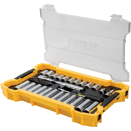 3/8" & 1/2" Mechanic's Tool Set with TOUGHSYSTEM&reg; 2.0 Tray & Lid Nuna Depot Inc.
