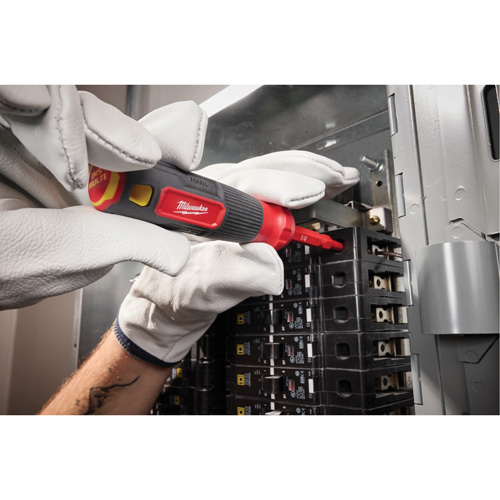 Tournevis &agrave; embouts interchangeables &agrave; tige articul&eacute;e isol&eacute; 1000 V, 2-en-1, 8-4/5" lo, Prise Coussin&eacute;e Nuna Depot Inc.