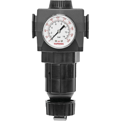 D&eacute;tendeur &agrave; diaphragme en zinc MODULAIR 400, 1/2" NPT, PSI max. de 300 psi, Canalisation/Modulaire Nuna Depot Inc.