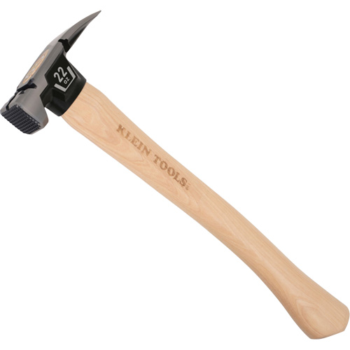 Milled Face Straight Claw Hammer, 22 oz., Wood Handle, 16-1/10" L Nuna Depot Inc.