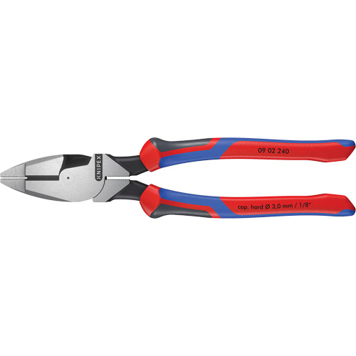 Pince pour monteurs de lignes &agrave; levier d&eacute;multipli&eacute;, t&ecirc;te type Nouvelle-Angleterre avec poign&eacute;e KNIPEXTEND Nuna Depot Inc.