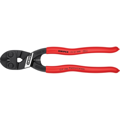 CoBolt&reg; High Leverage Compact Bolt Cutters with Notched Blade, 8" L, Center Cut Nuna Depot Inc.