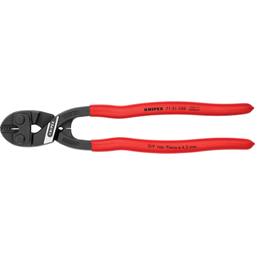 CoBolt&reg; High Leverage XL Compact Bolt Cutters with Notched Blade, 10" L, Center Cut Nuna Depot Inc.