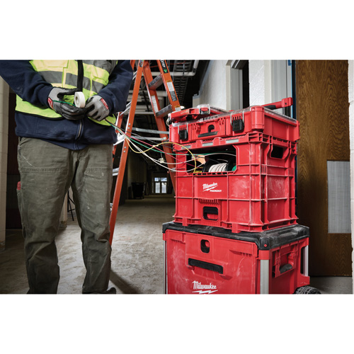 Bac distributeur de fils XL PACKOUT, 15-3/4" x 18-5/8" x 15", Noir/Rouge Nuna Depot Inc.