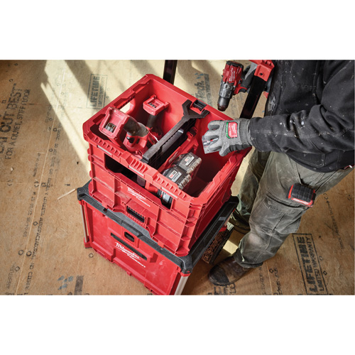 Caisse Packout, 15-3/4" x 18-5/8" x 15", Noir/Rouge Nuna Depot Inc.