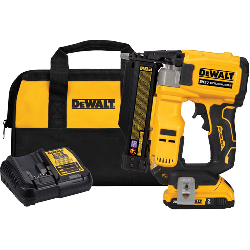 ATOMIC COMPACT SERIES Brushless Cordless 23 Ga. Pin Nailer Kit, 20 V, Lithium-Ion Nuna Depot Inc.