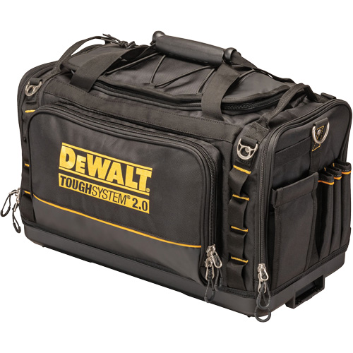 Sac &agrave; outils de chantier ToughSystem 2.0 r&eacute;sistant &agrave; la salet&eacute;, 1680 Denier, 50 pochettes, Noir/Jaune Nuna Depot Inc.