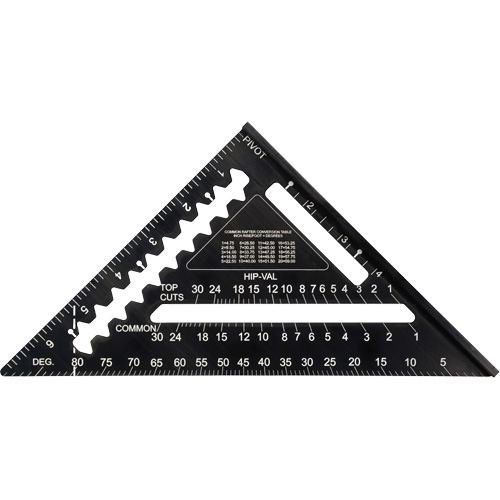 &eacute;querre de charpentier grav&eacute;e au laser Johnny Square&reg; de 7 po Nuna Depot Inc.