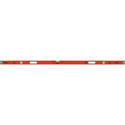 Heavy-Duty Box Level, Box, 6.5' L, Aluminum, 3, Magnetic Nuna Depot Inc.