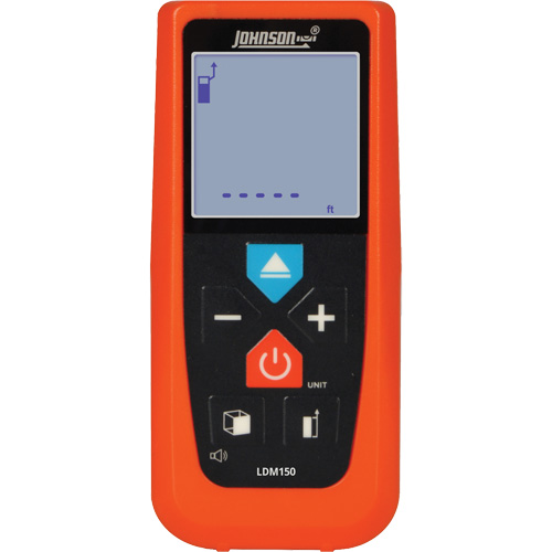 Laser Distance Meter, 2" - 150' (5.08 cm - 45.72 m) Range, Digital (Electronic) Nuna Depot Inc.
