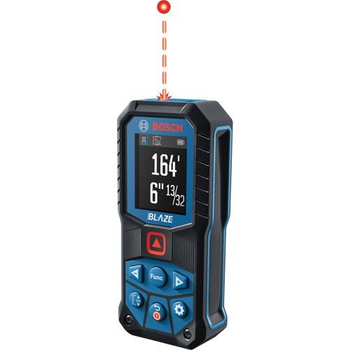 T&eacute;l&eacute;m&egrave;tre laser rouge BLAZE, 0.0' - 165' (0.0 m - 50,2 m) Gamme de mesure, Num&eacute;rique (&eacute;lectronique) Nuna Depot Inc.