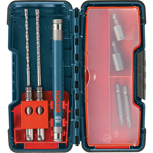 Trousse de pose d'ancrages SDS plus Bulldog, 7 morceaux, Carbure Nuna Depot Inc.