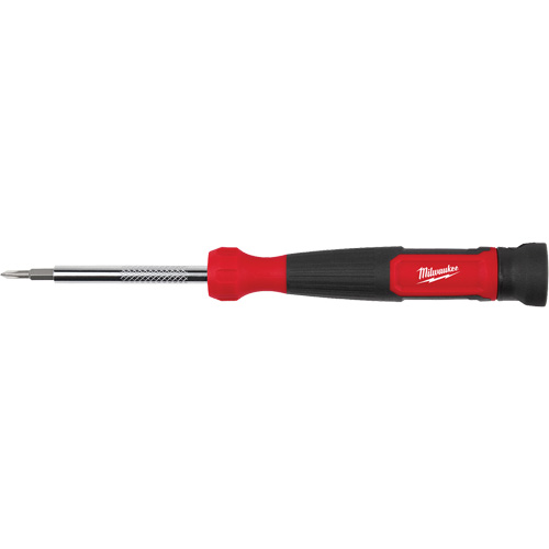 4-in-1 Precision 1/4" Drive Multi-Bit Screwdriver, 5-3/4" L, Cushion Grip Handle Nuna Depot Inc.