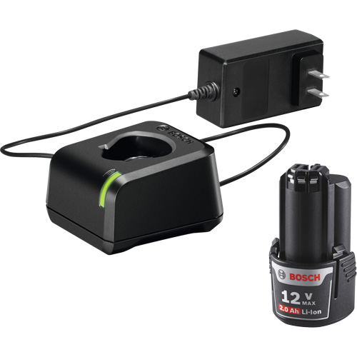 Ensemble de d&eacute;part avec batterie et chargeur pour outil sans fil 12 V MAX, 12 V, Lithium-ion Nuna Depot Inc.