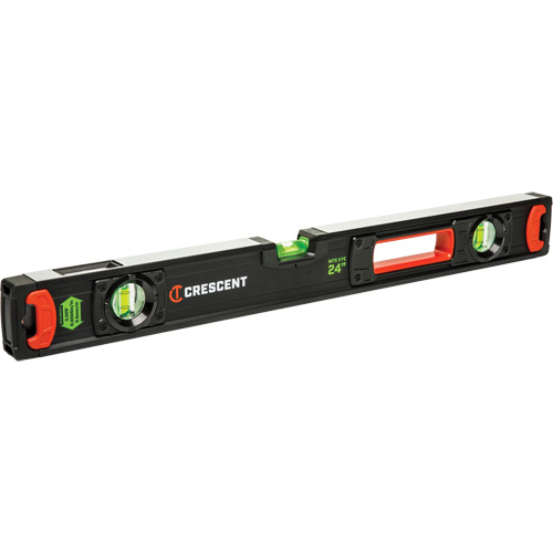 NITE EYE Beam Level, Box, 2' L, Aluminum, 3, Non-Magnetic Nuna Depot Inc.