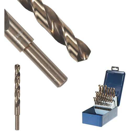 SST+ Reduced Shank Drill Bit, 17/32", High Speed Steel, 4-13/16" Flute, 135° Point Nuna Depot Inc.