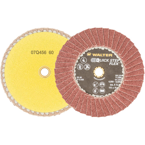 Disc Blender, 4-1/2" x Type 29, 60 Grit, Aluminum Oxide Nuna Depot Inc.