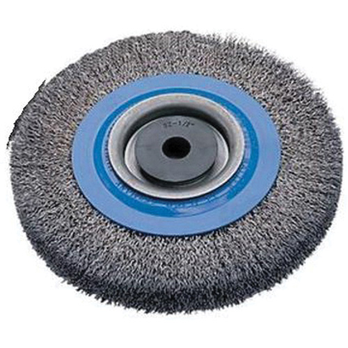 Brosses rotatives &agrave; fils torsad&eacute;s d'&eacute;tabli, 6" dia., Fils 0,0118", Arbre 1/2" - 1-1/4" Nuna Depot Inc.