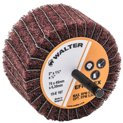 Meule &agrave; lamelles abrasives Two-In-One Nuna Depot Inc.
