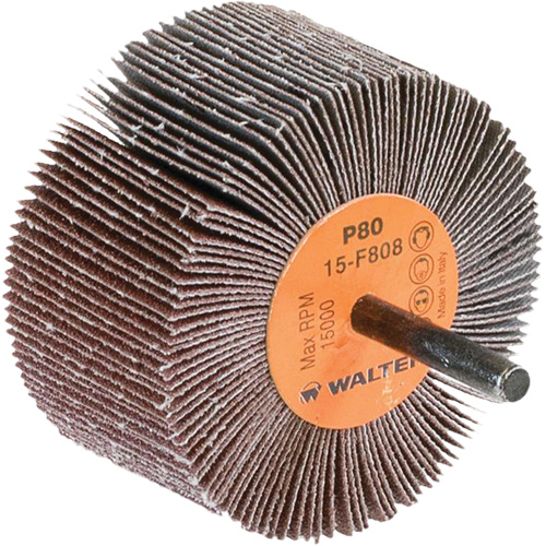 Disques &agrave; lamelles - Meules &agrave; lamelles Coolcut, Oxyde d'aluminium, Grain 80, 3" x 1-1/2" x 1/4" Nuna Depot Inc.