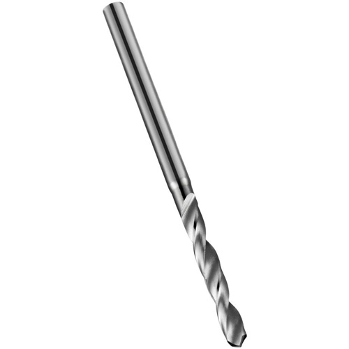Micro Drill Bit, 0.18 mm, High Speed Cobalt, 1.4 mm Flute, 118° Point Nuna Depot Inc.
