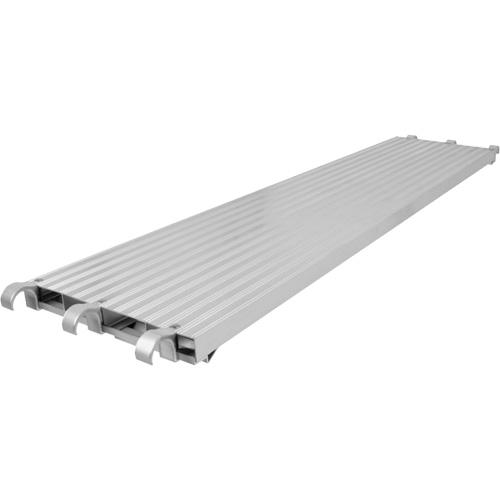 Plateformes de travail - Plancher en aluminium, Aluminium, 10' lo x 19" la Nuna Depot Inc.