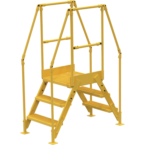 Crossover Ladder, 54-1/2" Overall Span, 30" H x 24" D, 24" Step Width Nuna Depot Inc.