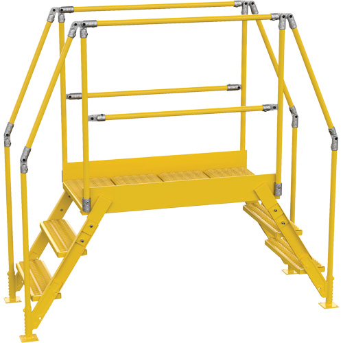 Crossover Ladder, 78-1/2" Overall Span, 30" H x 48" D, 24" Step Width Nuna Depot Inc.