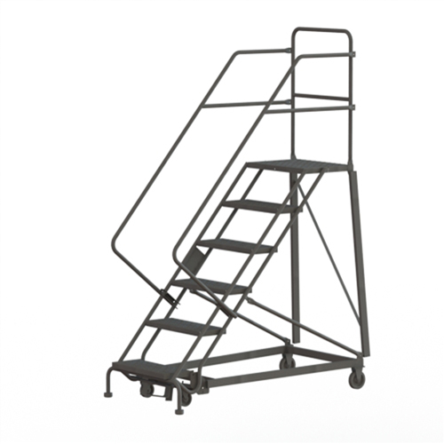 &eacute;chelles robustes en angle de s&eacute;curit&eacute;, 6 marches, Perfor&eacute;, Inclinaison 50°, Hauteur 60" Nuna Depot Inc.
