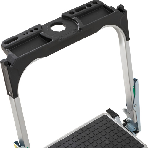 Tilt & Roll Step Stool Ladder, 2 Steps, 23" x 21" x 34.50" High Nuna Depot Inc.
