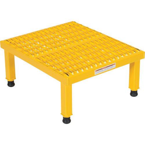 Plate-forme ajustable Step-Mate, 1 marche(s), 23-1/2" la x 19-9/16" lo x 16-1/2" h, Capacit&eacute; 500 lb Nuna Depot Inc.