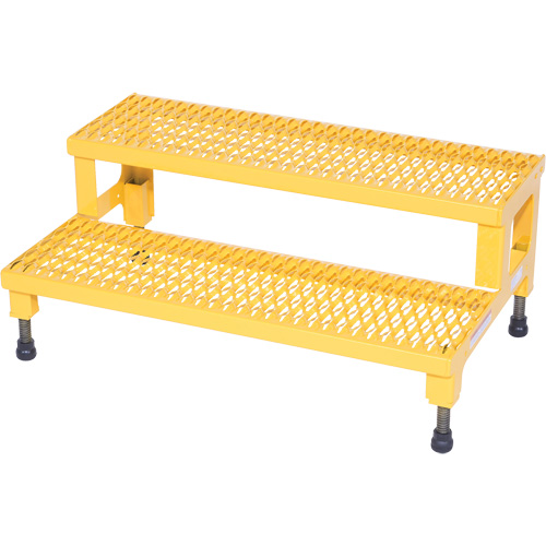 Plate-forme ajustable Step-Mate, 2 marche(s), 36-3/16" la x 22-7/8" lo x 15-1/4" h, Capacit&eacute; 500 lb Nuna Depot Inc.
