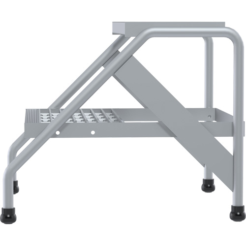Escabeau en aluminium, 2 marche(s), 22-13/16" la x 24-9/16" lo x 20" h, Capacit&eacute; 500 lb Nuna Depot Inc.