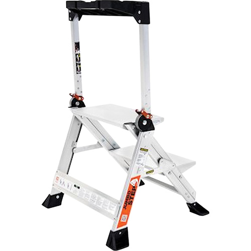 Jumbo Step Ladder, 1.5', Aluminum, 375 lbs. Capacity, Type 1AA Nuna Depot Inc.