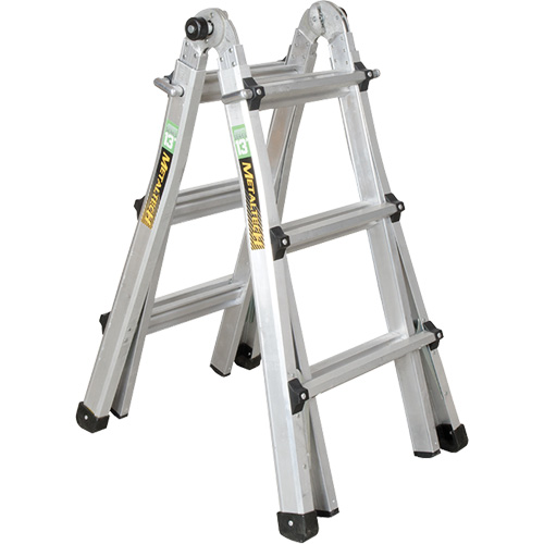 Telescoping Multi-Position Ladder, 2.916' - 9.75', Aluminum, 300 lbs., CSA Grade 1A Nuna Depot Inc.