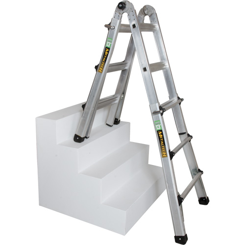 Telescoping Multi-Position Ladder, 2.916' - 9.75', Aluminum, 300 lbs., CSA Grade 1A Nuna Depot Inc.